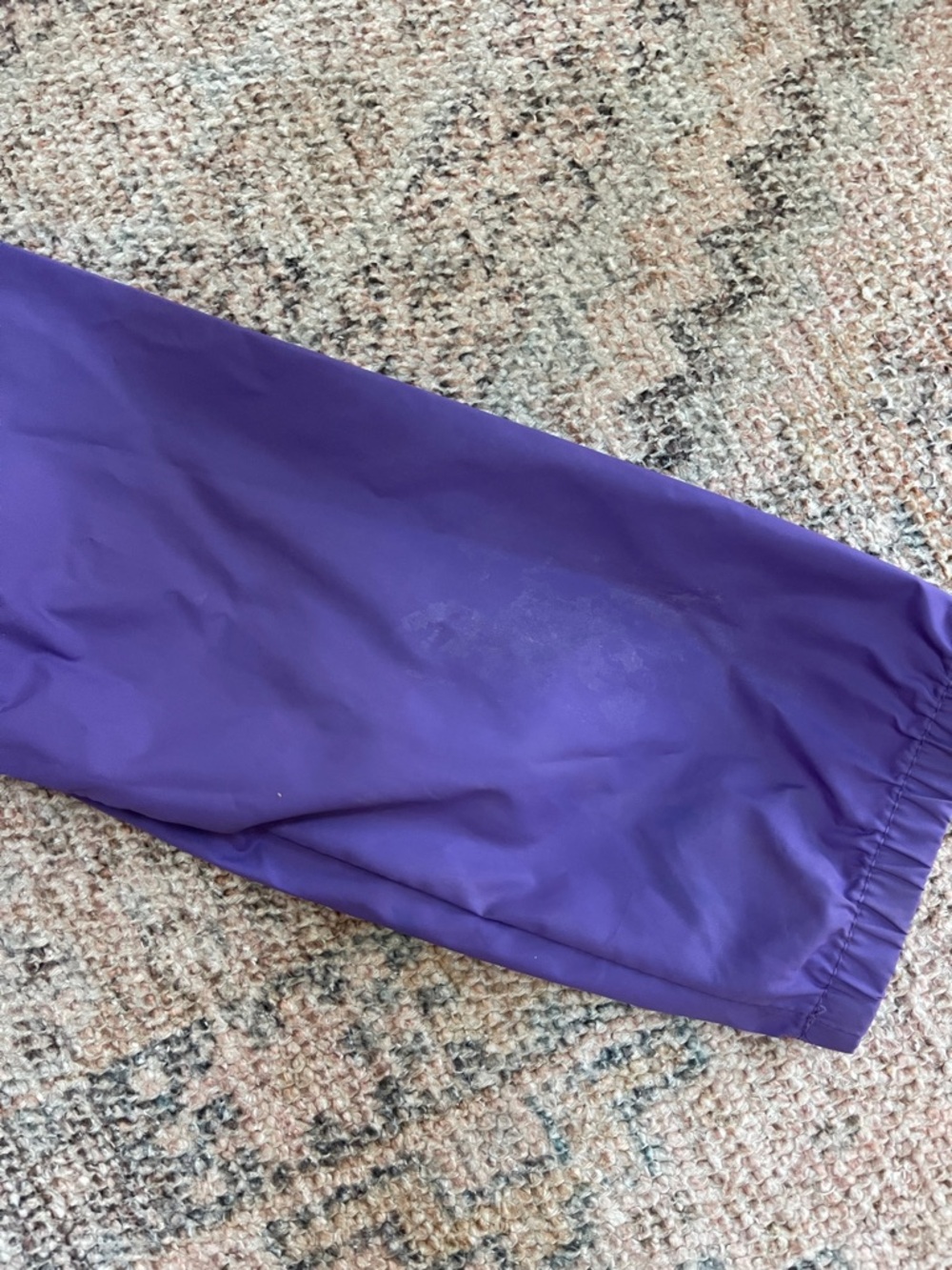 Girls Columbia Violet Hooded Packable Windbreaker rain jacket XS - Picture 7 of 7